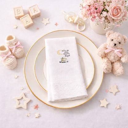 Hediye Gibi Geldin Hayal Temalı Sevimli Kuzu Figürlü Peçete