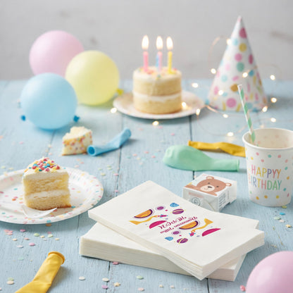 Uzay Temalı Kişiye Özel Doğum Günü Peçetesi - Ramazan Talha