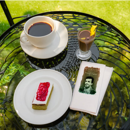 Kidzia Yeşilçam Temalı Baskılı Peçete – 33x33cm, 20’li Paket, Çift Katlı Selülozik Peçete