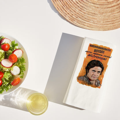 Kidzia Yeşilçam Anton Temalı Baskılı Peçete – 33x33 cm Çift Katlı, 20’li Paket