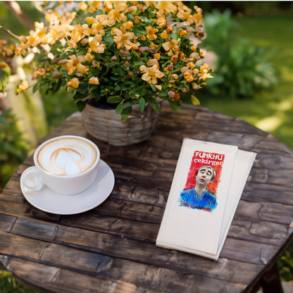 Kidzia Yeşilçam “Funkhu Çekirge” Desenli 33x33cm Baskılı Peçete – 20’li Paket