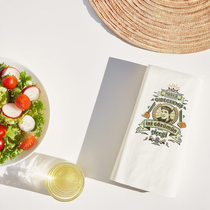 KIDZIA Yeşilçam Temalı “Parka Gidecekmiş – İki Gözümün Çiçeği” Baskılı Peçete | 20’li Paket