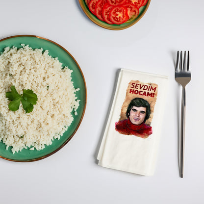 Kidzia Sevdim Hocam Yeşilçam Temalı Baskılı Peçete – 33x33cm Çift Katlı (20’li Paket)