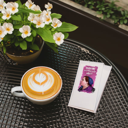 Kidzia Yeşilçam Baskılı Peçete – “Hayır! Sirkeyle Olur!” | 33x33 cm Çift Katlı, 20’li Paket