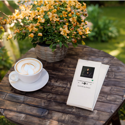 Kidzia İçim De Bir Şey Kanıyor Şarkı Sözü Temalı Baskılı Peçete – 20’li Paket, 33x33cm Çift Katlı