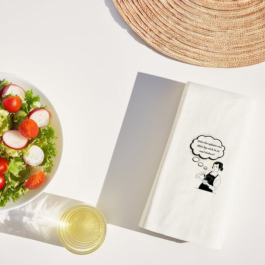 Kahve Bizi Uykusuz Ama İddialı Alırdı Baskılı Peçete – Barista Tasarımı