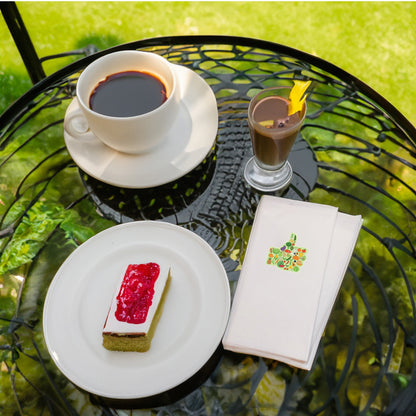 Healthy Life Thumbs Up Baskılı Peçete – 33x33cm Çift Katlı, 20’li Paket | Sebze Meyve Temalı Sağlıklı Yaşam Peçetesi