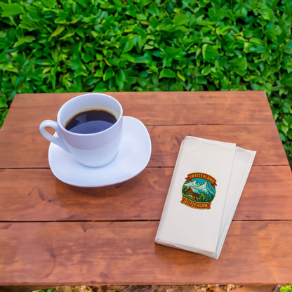 Switzerland Ülke Desenli Baskılı Peçete | İsviçre Dağ Manzarası Temalı Peçete