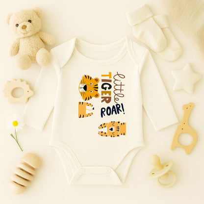 Kişiye Özel Bebek Zıbını – Little Tiger ROAR! | 1–36 Ay