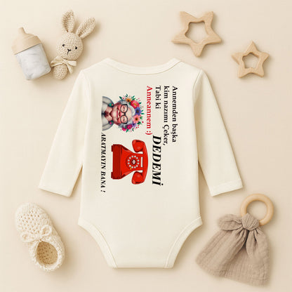 Kişiye Özel Bebek Zıbını – Anneannem Nazımı Çeker Tasarım | 1–36 Ay