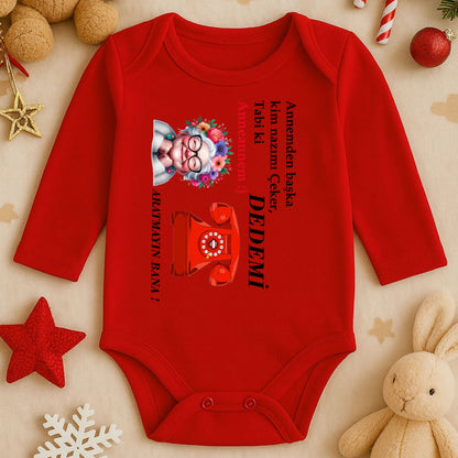 Kişiye Özel Bebek Zıbını – Anneannem Nazımı Çeker Tasarım | 1–36 Ay