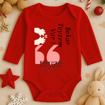 Kişiye Özel Bebek Zıbını – Teyze Yan Sanayi Anne Tasarım | 1–36 Ay