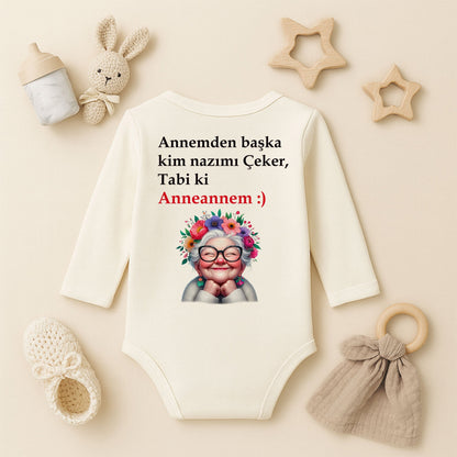 Kişiye Özel Bebek Zıbını – Anneannem Nazımı Çeker Tasarım | 1–36 Ay