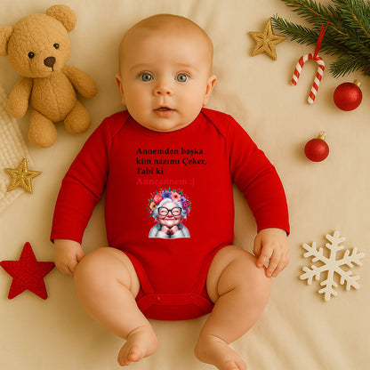 Kişiye Özel Bebek Zıbını – Anneannem Nazımı Çeker Tasarım | 1–36 Ay