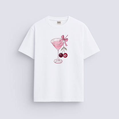 Minimal baskılı regular tişört