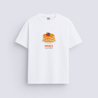 Minimal baskılı regular tişört