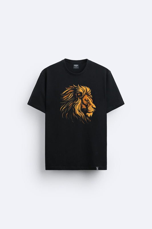 Aslan baskılı regular tişört