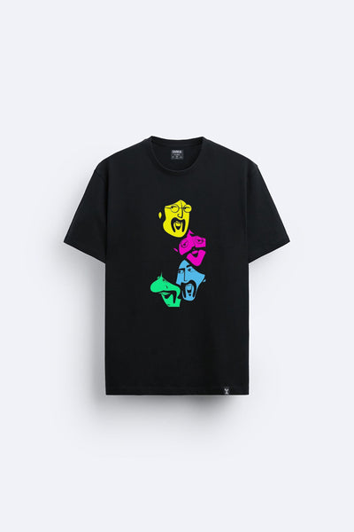 Beatles baskılı regular tişört