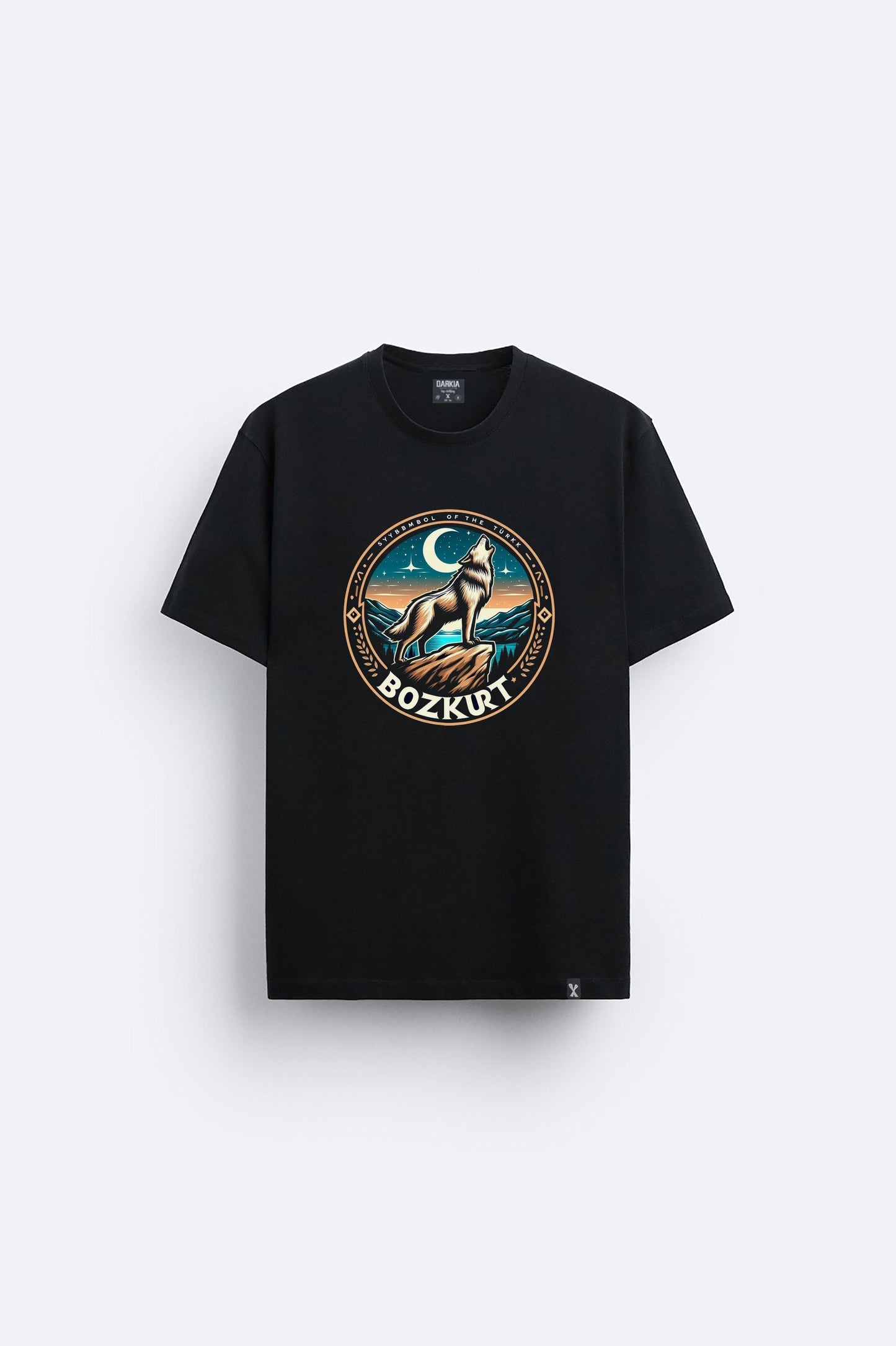 Bozkurt baskılı regular tişört