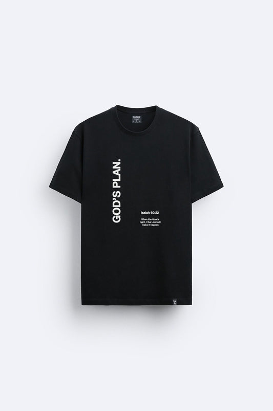 Minimal baskılı regular tişört