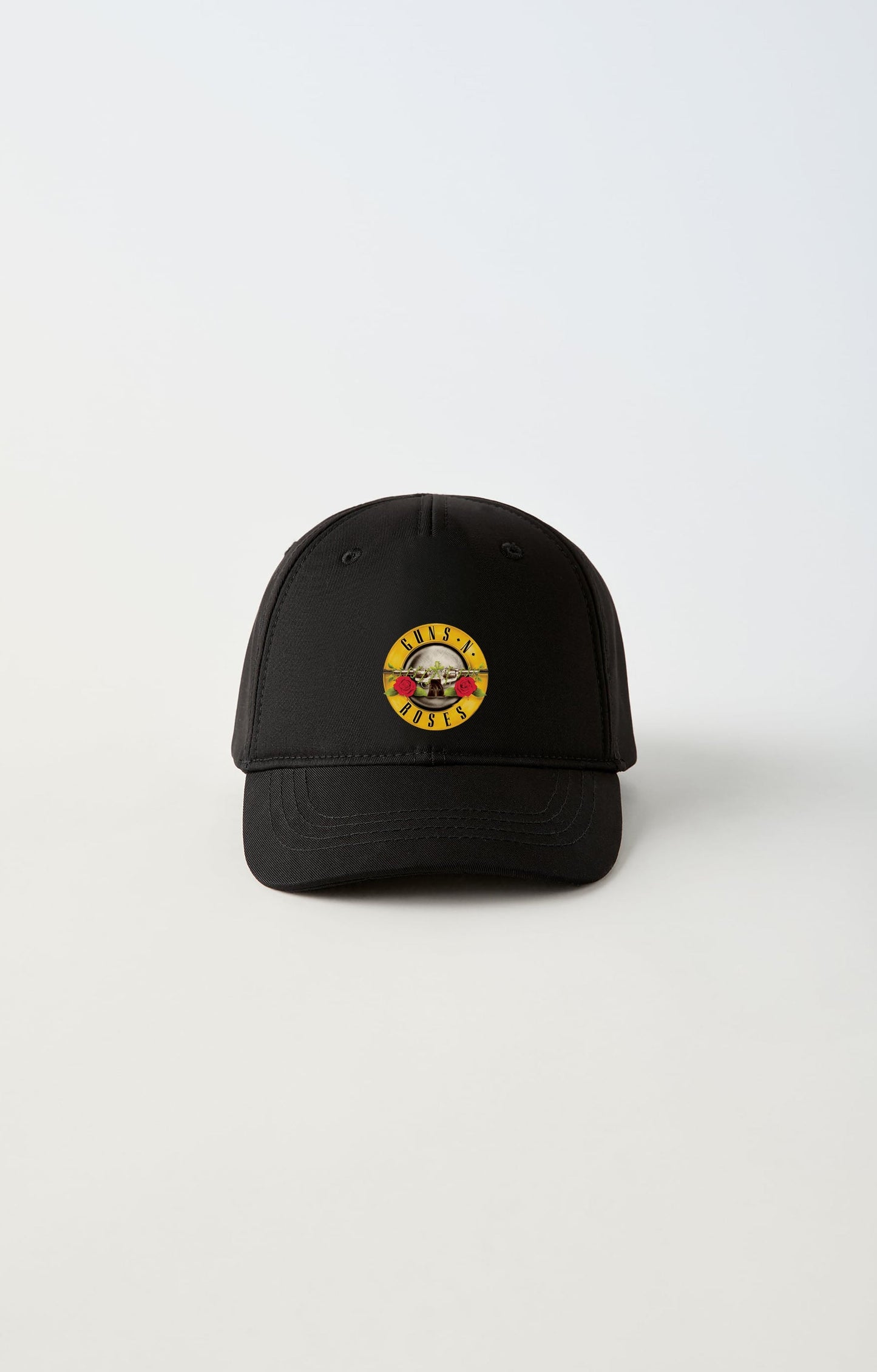 Guns N Roses Müzik Grubu Baskılı Baskılı Ayarlanabilir Siyah Şapka