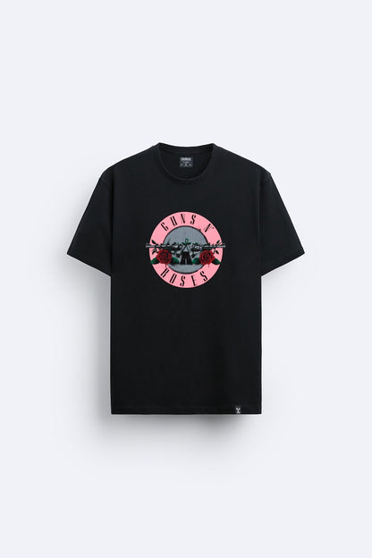 Guns N' Roses baskılı regular tişört
