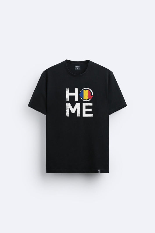 Home baskılı regular tişört