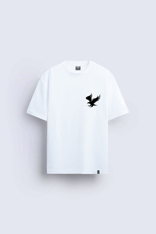 Kartal baskılı regular tişört