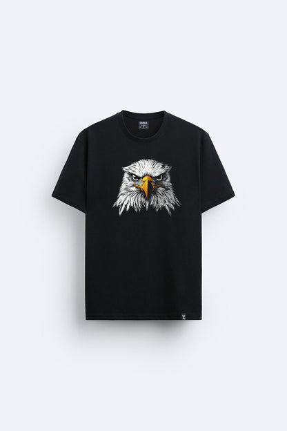 Kartal baskılı regular tişört