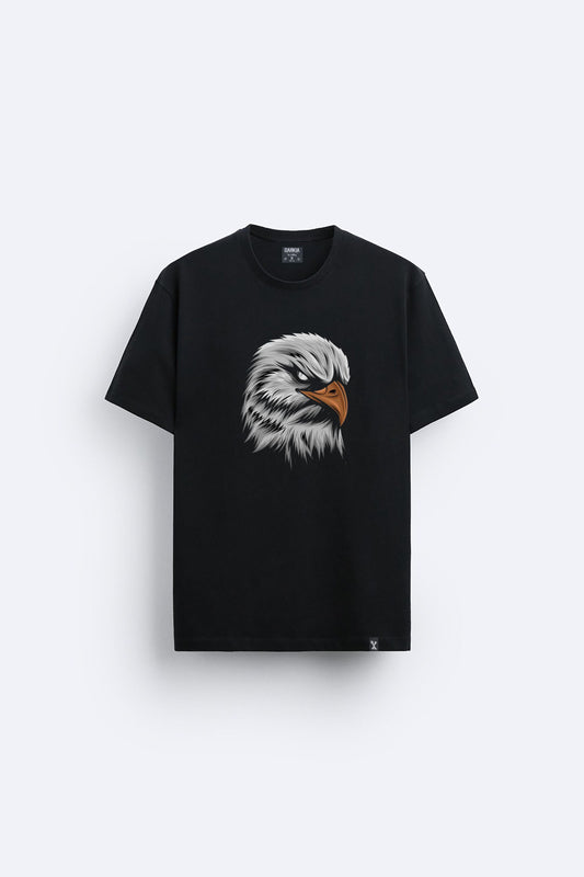 Kartal baskılı regular tişört