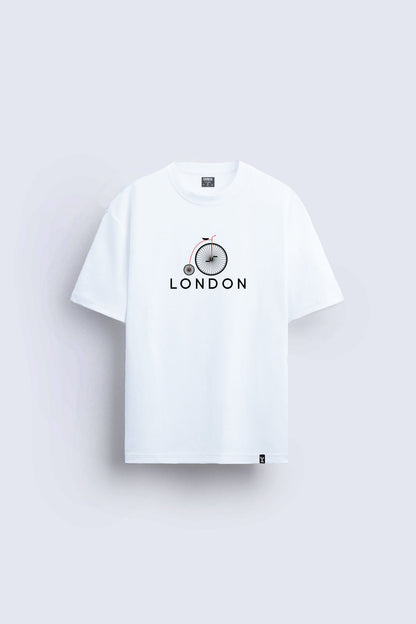 London baskılı regular tişört