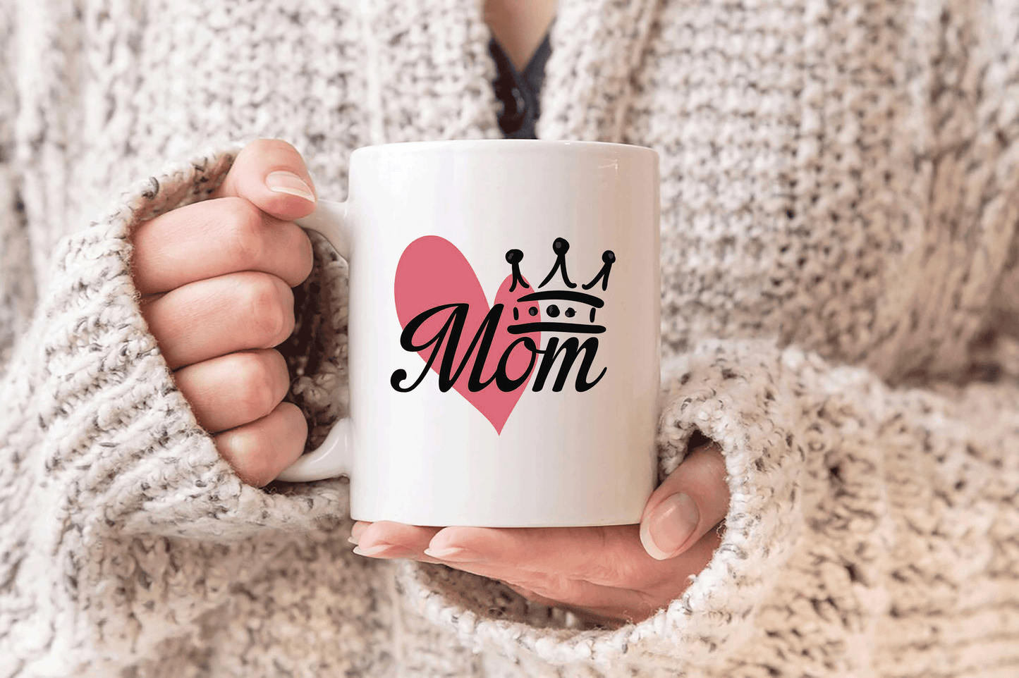 Anneler Günü Hediye MOTHER MOM MAMA baskılı porselen kupa bardak