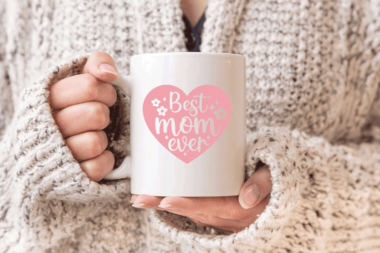 Anneler Günü Hediye MOTHER MOM MAMA baskılı porselen kupa bardak