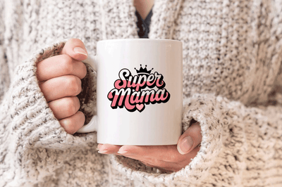 Anneler Günü Hediye MOTHER MOM MAMA baskılı porselen kupa bardak