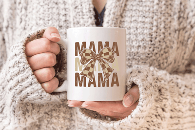 Anneler Günü Hediye MOTHER MOM MAMA baskılı porselen kupa bardak