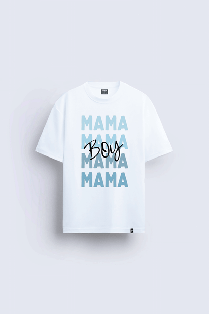 Anneler Günü Hediye Tişörtü – MOTHER MAMA MOM  Baskılı Oversize Tişört