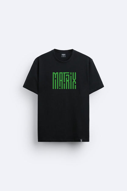 Matrix baskılı regular tişört