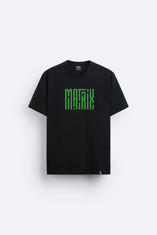 Matrix baskılı regular tişört