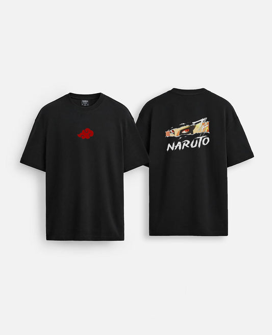Naruto baskılı oversize tişört