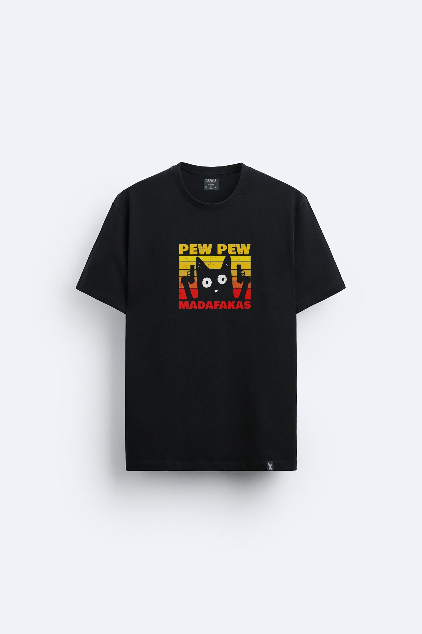 Minimal baskılı regular tişört