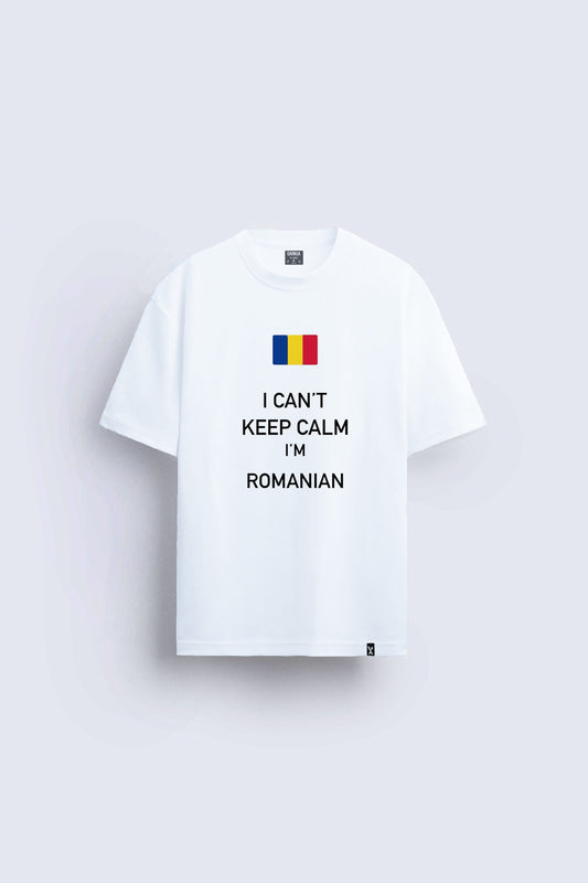 Romanya baskılı regular tişört