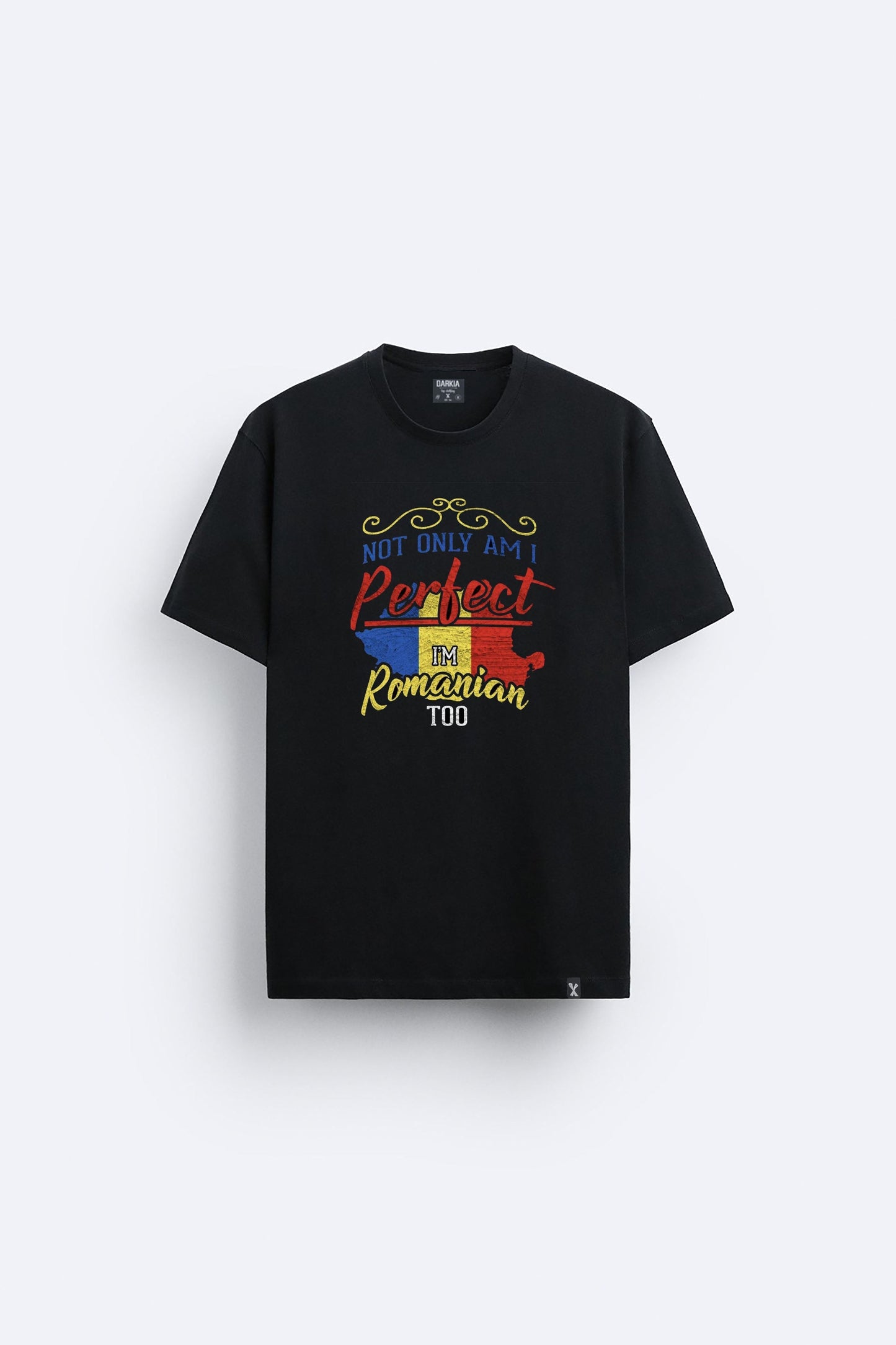 Romanya baskılı regular tişört