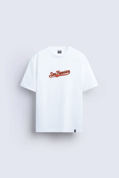 Minimal baskılı regular tişört