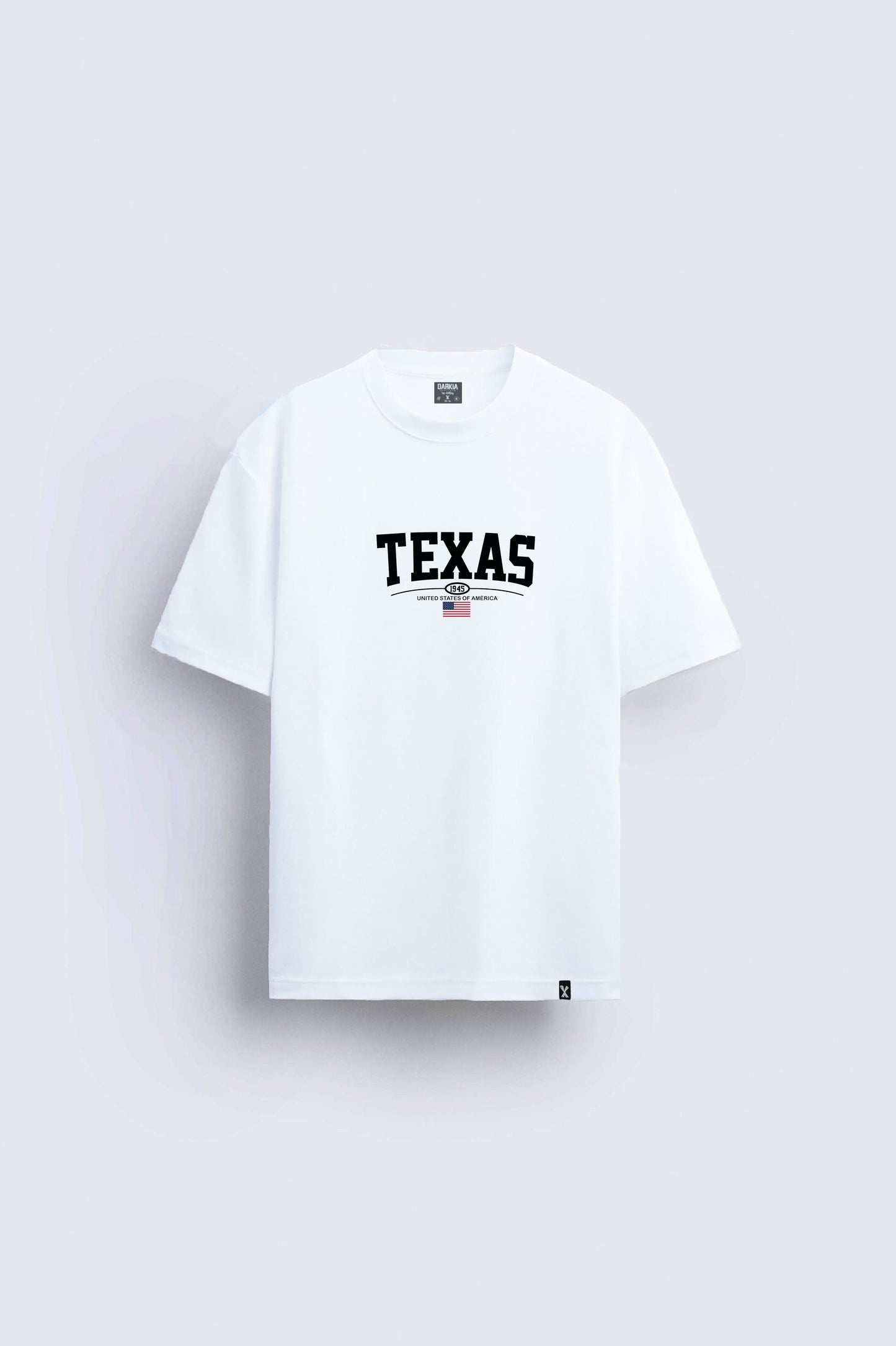 Texas baskılı regular tişört