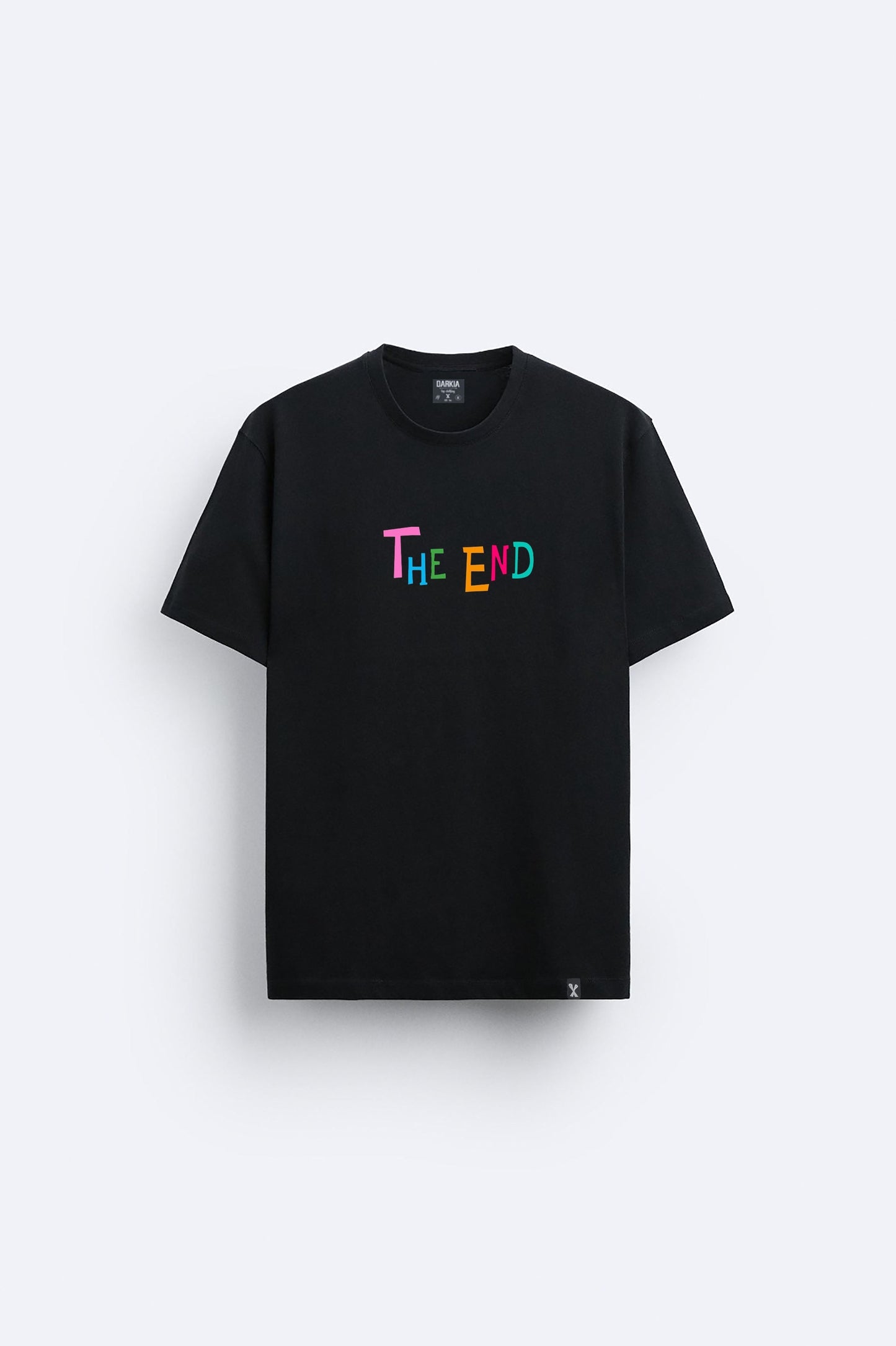 Minimal baskılı regular tişört