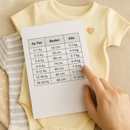 Kişiye Özel Bebek Zıbını – Teyzem Bi Tane Tasarım | 1–36 Ay